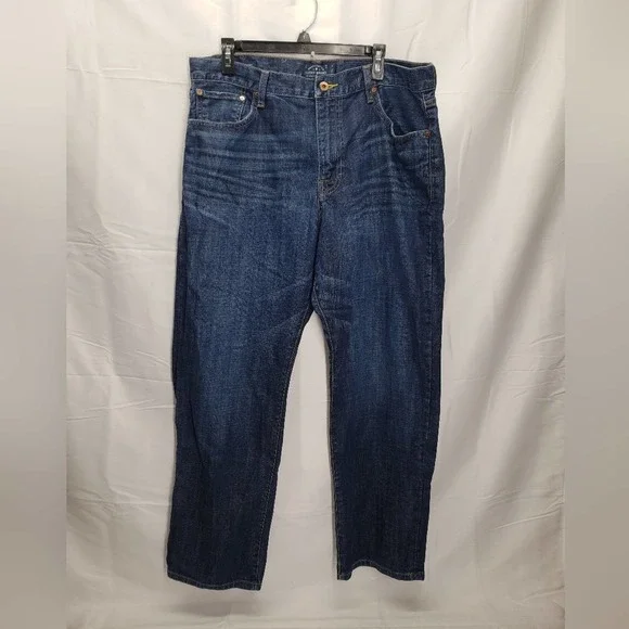 Lucky brand 329 classic straight medium wash denim jeans 38x30